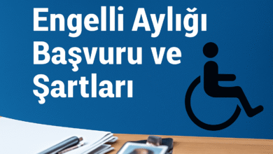 Engelli Aylığı Başvuru ve Şartları