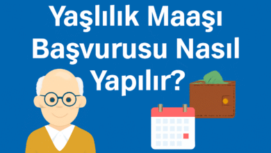 Yaşlılık Maaşı Başvurusu Nasıl Yapılır
